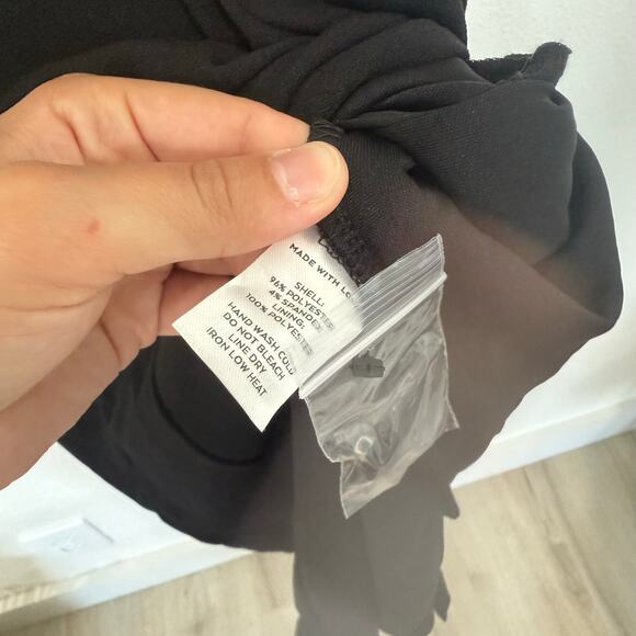 NWT Lulus Seraphina Black Asymmetrical Column Maxi Dress Formal Black Tie Medium - Picture 9 of 10